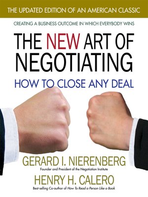 cover image of The New Art of Negotiating